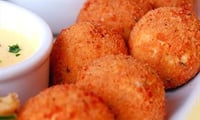Fried cheese balls for kids